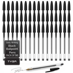 Ballpoint Pens, Medium 1.0mm Point, Pack of 50