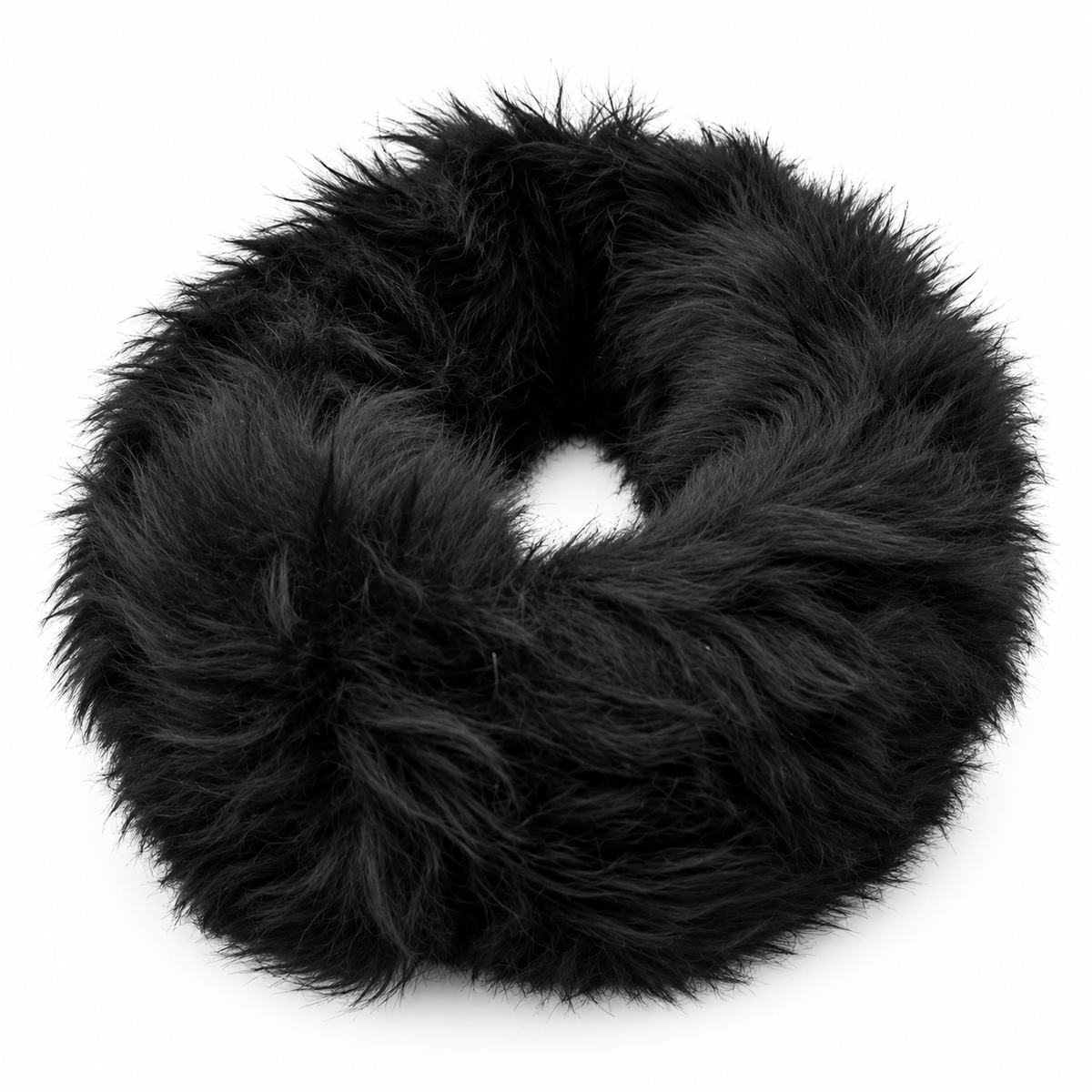 Women’s Sheepskin Headband, Black