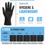 Nitrile Gloves, Disposable Latex & Powder Free