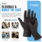 Nitrile Gloves, Disposable Latex & Powder Free