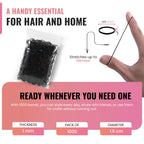 Mini Hair Elastic Bands for Braids, Pack of 1,000