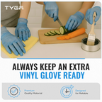 Vinyl Gloves, Disposable Latex Free
