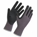 Breathable Nitrile Foam Work Gloves, Dot Grip Palm Design