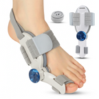 Bunion Corrector with Adjustable Knob, Toe Alignment & Pain Relief, Grey