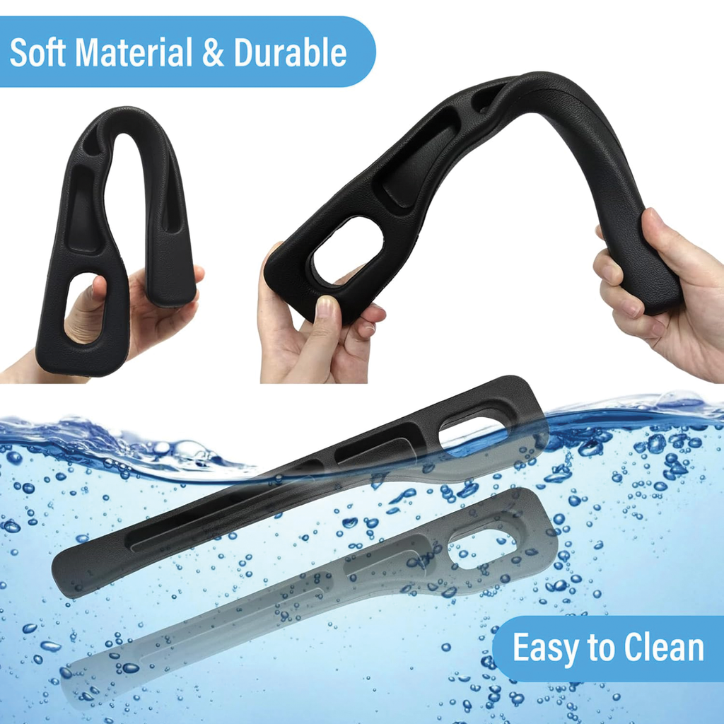 Car Seat Gap Filler & Organiser, Debris Blocking Design, Black, 1 Pair
