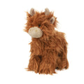 Highland Cow Plush Soft Toy, Hairy Fur & Soft Horns, Pack of 5