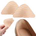 Wave Heel Grips, Self Adhesive Heel Cushion Pads, 1 Pair