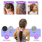 Extra Thick Hair Elastic Bands for Braids, Pack of 1,000