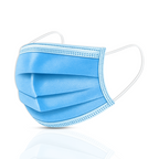 Type IIR Surgical Face Masks, Fluid Resistant, Pack of 10