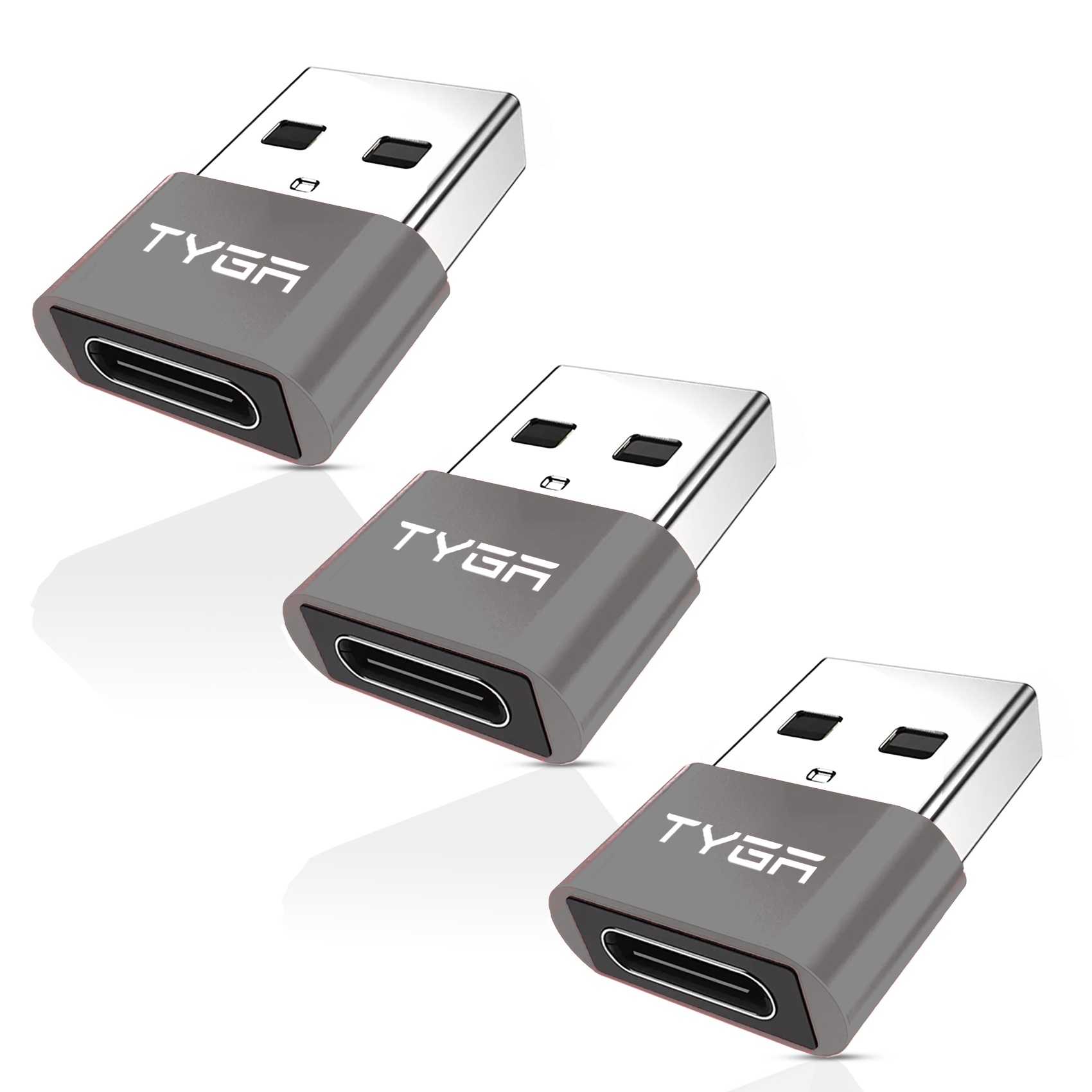 USB-C to USB-A Adapter, 2.0 Sync & Charge