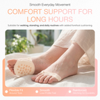 Forefoot Cushion Pads, Soft Sponge Shoe Inserts, 1 Pair
