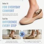 Self Adhesive Heel Cushion Pads, Heel Inserts, 1 Pair
