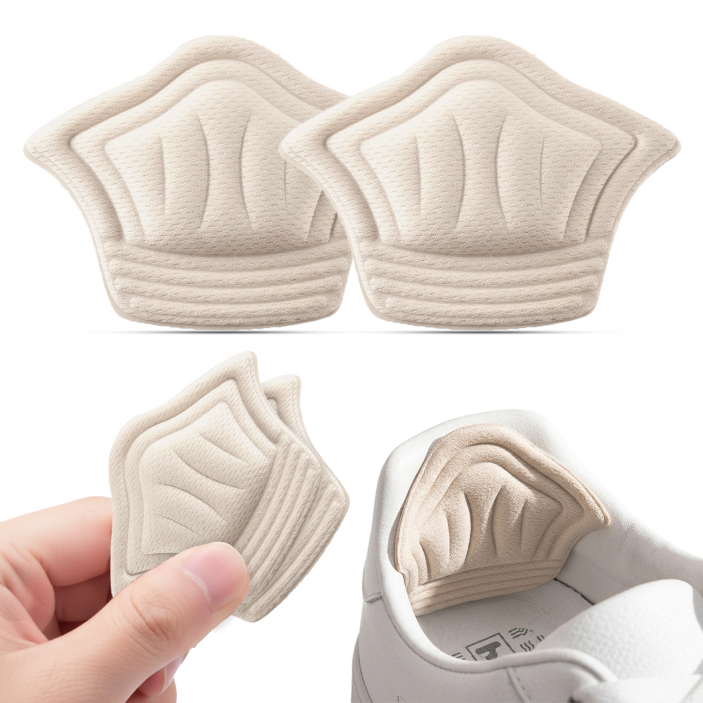 Self Adhesive Heel Cushion Pads, Heel Inserts, 1 Pair