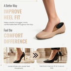 Self Adhesive Foam Heel Cushion Pads, Heel Inserts, 1 Pair
