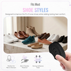 Self Adhesive Thick Heel Cushion Pads, Heel Inserts, 1 Pair