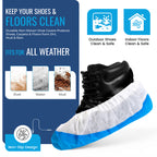 Reusable Heavy Duty Overshoes, Long Lasting Shoe Covers