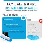 Reusable Heavy Duty Overshoes, Long Lasting Shoe Covers