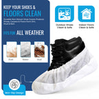 Reusable Heavy Duty Overshoes, Long Lasting Shoe Covers
