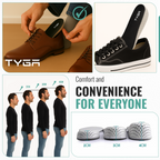 Memory Foam Height Increase Insoles with Free Shoehorn