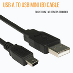 USB-A to Mini USB Cable, Sync & Charging