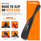 Snap Proof Plastic Shoe Horns, Flexible Design, 19cm