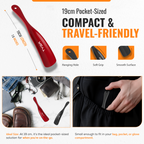 Snap Proof Plastic Shoe Horns, Flexible Design, 19cm