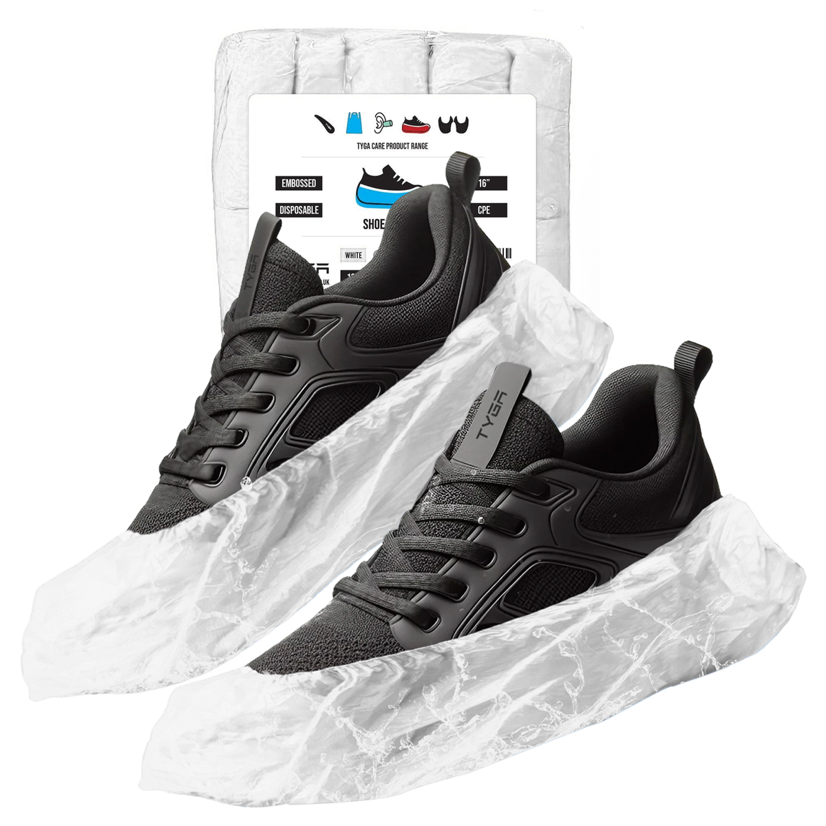 Disposable Shoe Covers, Anti Slip, Waterproof Overshoes