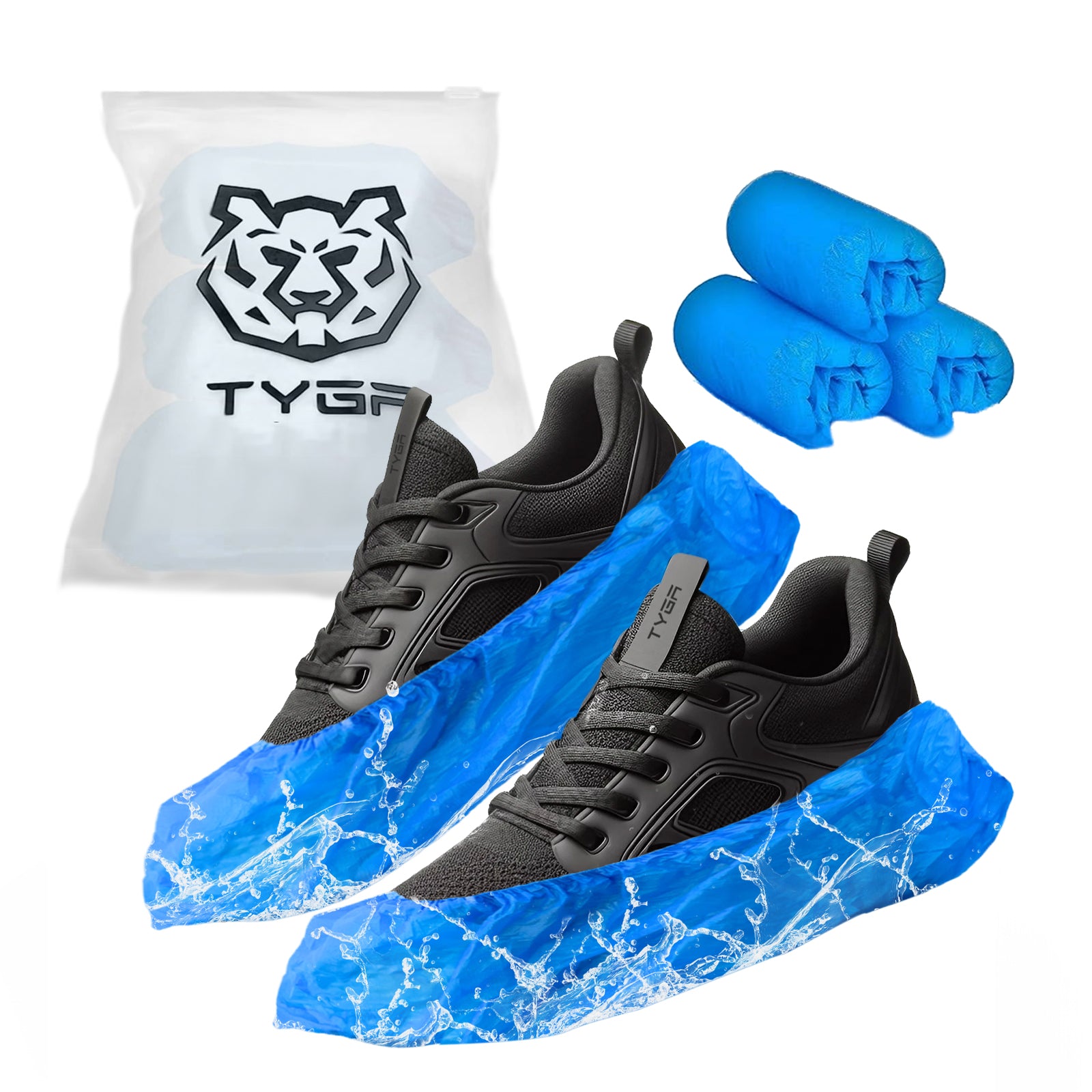 Disposable Shoe Covers, Anti Slip, Waterproof Overshoes