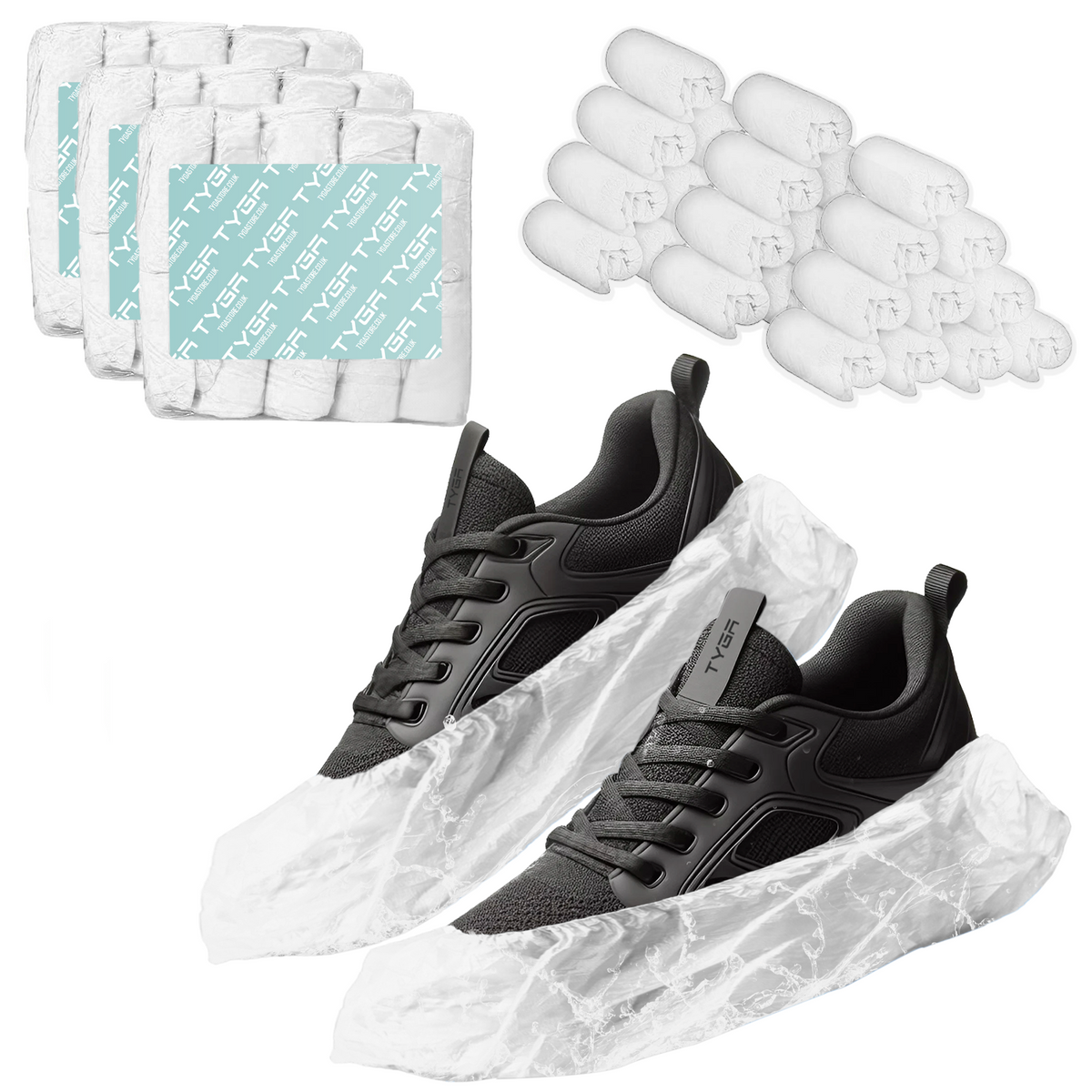 Disposable Shoe Covers, Anti Slip, Waterproof Overshoes