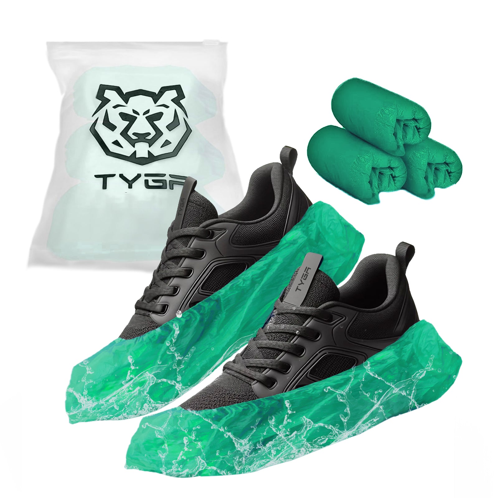 Disposable Shoe Covers, Anti Slip, Waterproof Overshoes