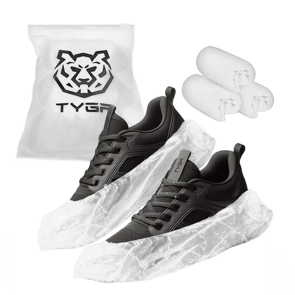 Disposable Shoe Covers, Anti Slip, Waterproof Overshoes