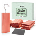 Cedar Wood Hanging Blocks, Natural Moth Repellent, Pack of 10