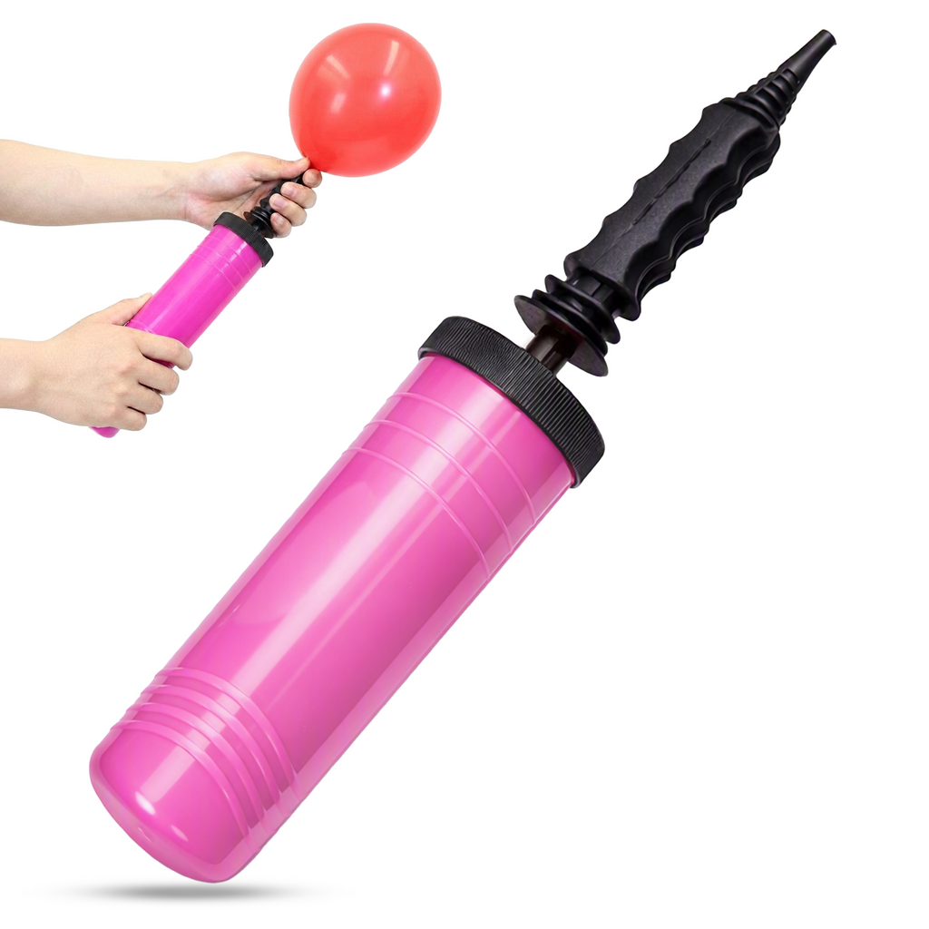 Manual Balloon Pump, Handheld Inflator, Random Colour