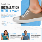 Elastic No-Tie Shoelaces, Easy Slip-On Fit, 1 Pair