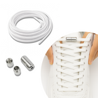 Elastic No-Tie Shoelaces, Easy Slip-On Fit, 1 Pair