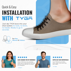 Elastic No-Tie Shoelaces, Easy Slip-On Fit, 1 Pair