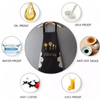 Waterproof Waist Apron, Oil Proof Durable Fabric