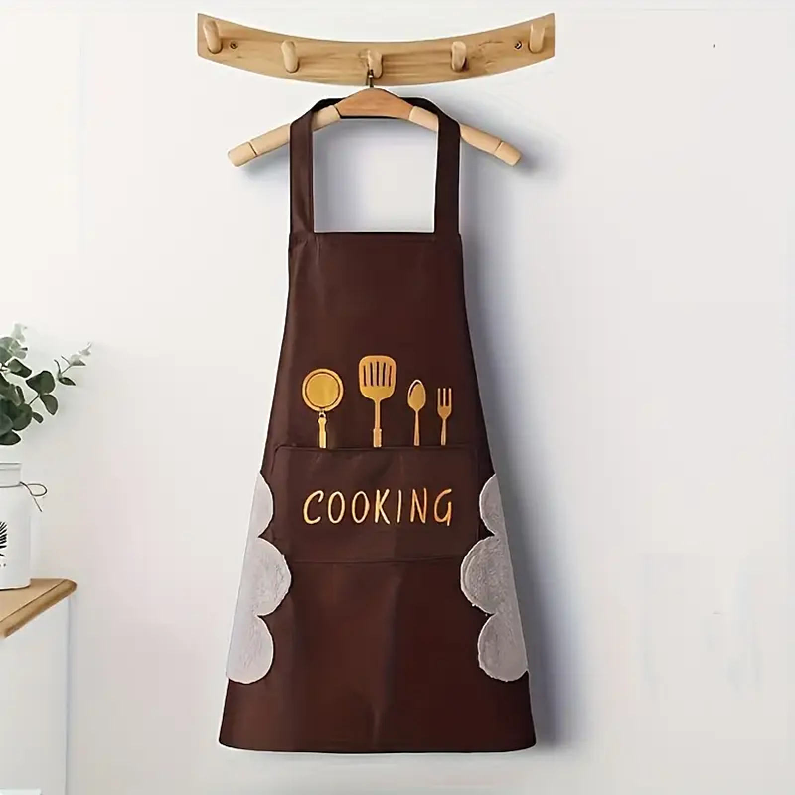 Waterproof Waist Apron, Oil Proof Durable Fabric