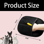 Pet Grooming Glove, Hair Removal & Deshedding Mitt, Pack of 1