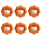 Pet Hair Removal Laundry Balls, Fabric Care Aid, Pack of 6