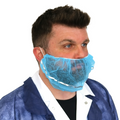 Detectable Disposable Non Woven Beard Covers, Elastic Ear Loops