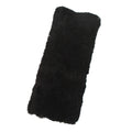 Sheepskin Seat Belt Cover, Velcro Fastening, 28 cm