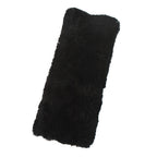 Sheepskin Seat Belt Cover, Velcro Fastening, 28 cm