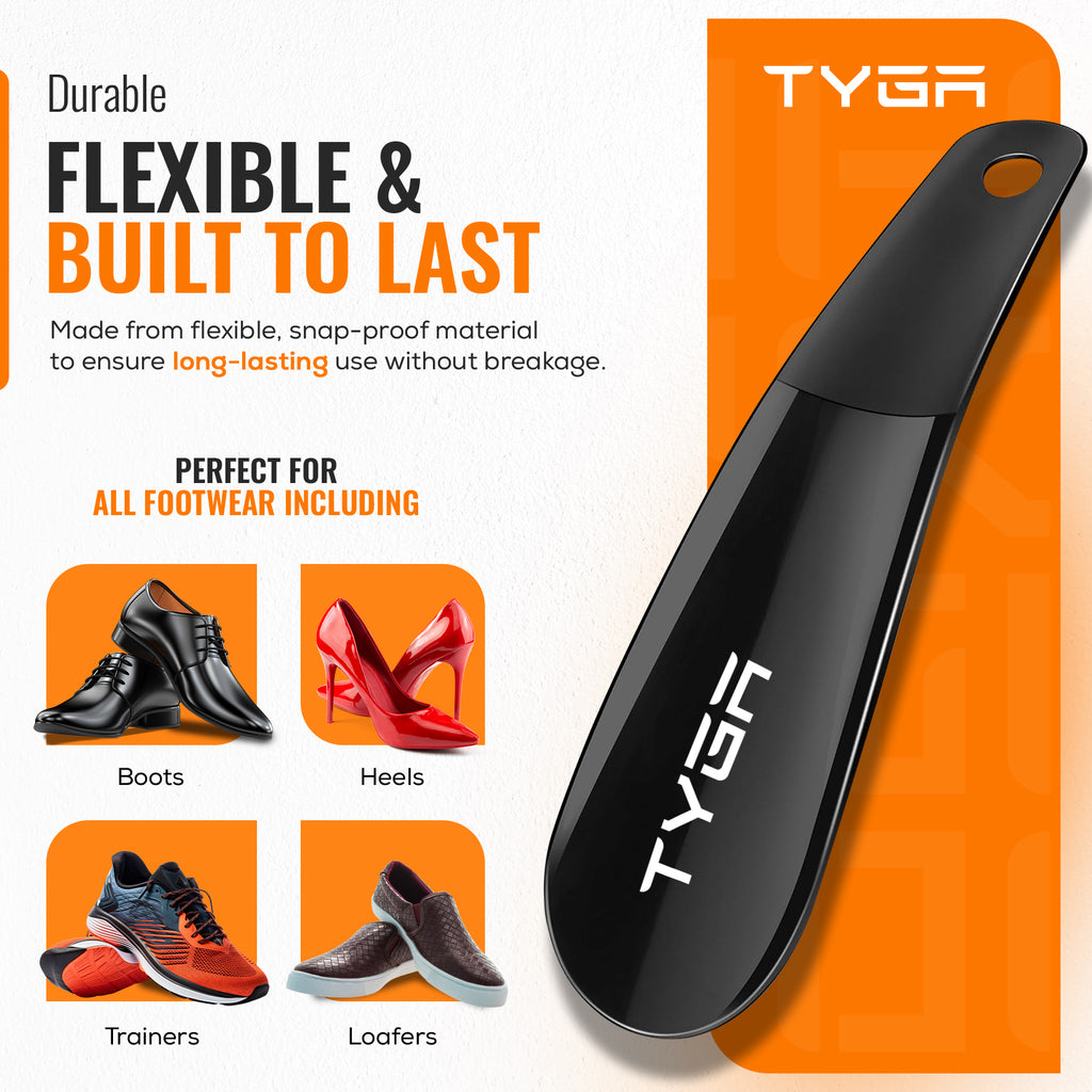 Travel Shoe Horn, Compact Design, 16cm