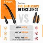 Plastic Shoe Horn Set, Snap Proof Flexible Design, 16cm & 43cm