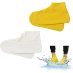 Reusable Silicone Shoe Covers, Waterproof Non Slip Design