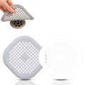 Durable Silicone Drain Cover, Anti Clogging Hair Catcher, 1 Pair