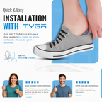 No-Tie Silicone Elastic Shoelaces, Waterproof Flat Design, Pack of 16