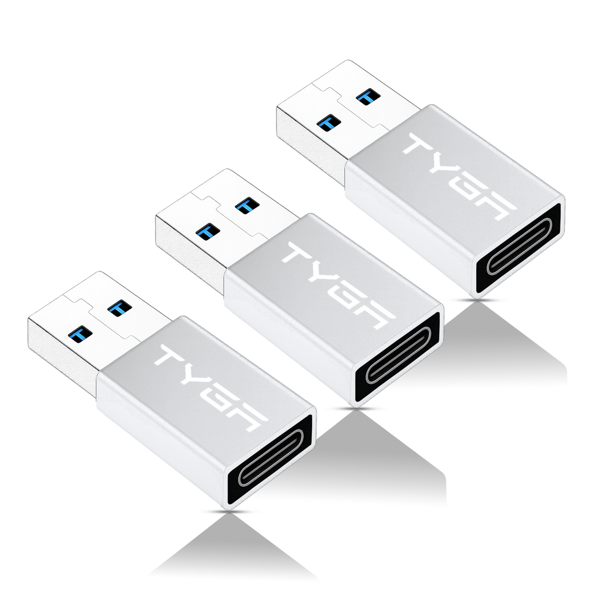 USB-C to USB-A Adapter, 5Gbps, 3.0/3.2 Data Transfer, Sync & Charge