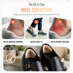 Self Adhesive Heel Cushion Pads, Heel Inserts, 1 Pair